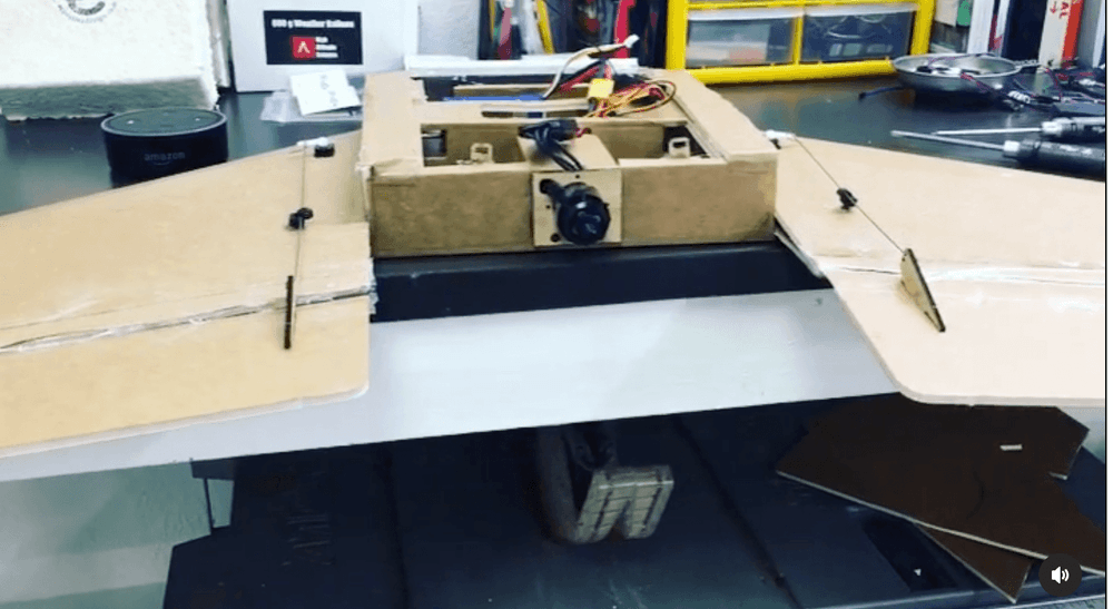 Fixed wing drone