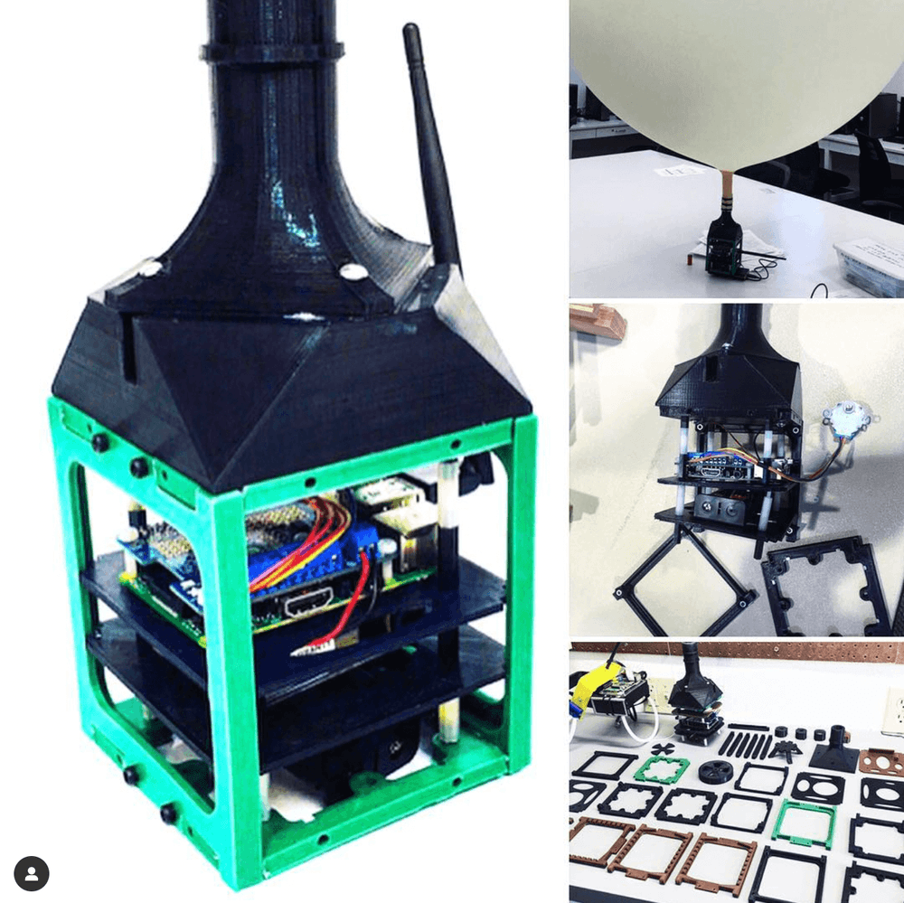CubeSat-style high-altitude payload